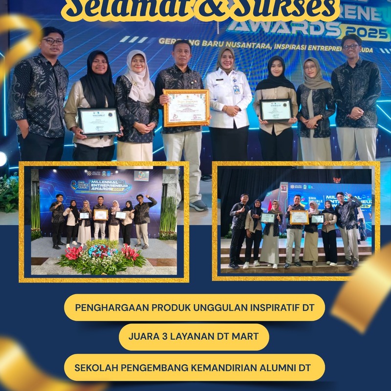 SMANSI memborong juara di ajang MEA Doubletrack yang diadakan di Surabaya